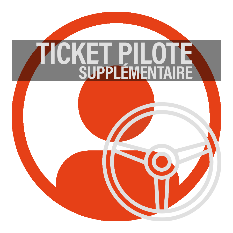 Pilote supplémentaire (15/08/26) - 50 EUR