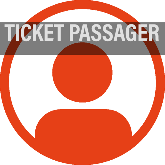 copy of ticket passager